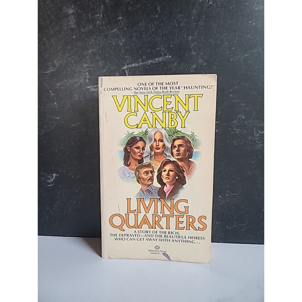 Living Quarters By Vincent Canby Paperback